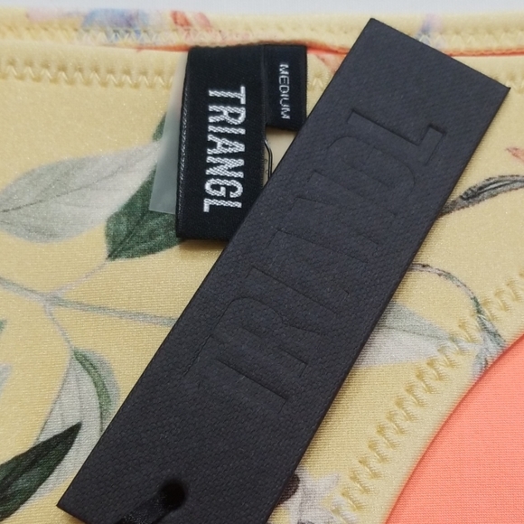 57B Triangl light yellow floral bottoms, various - Picture 2 of 5